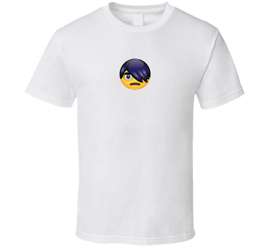 Emo Emoji Logo Distressed Cool T Shirt
