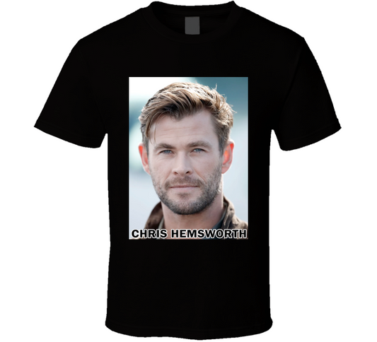 Chris Hemsworth Most Popular Hollywood Actors In The World 2023 Cool Gift T Shirt