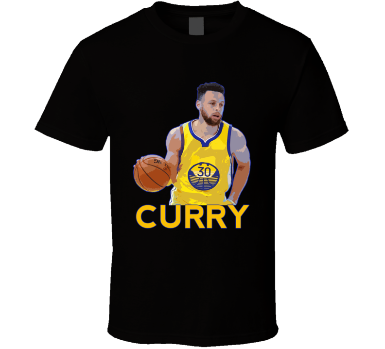 Steph Curry Golden State Warriors Basketball Team Fan T Shirt