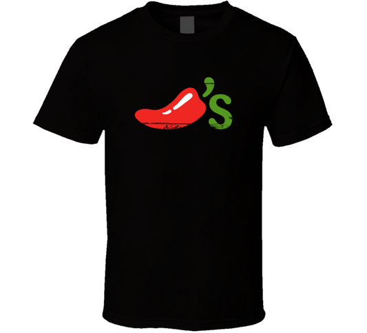 Chilis Logo Distressed Cool T Shirt