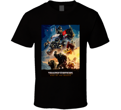 Transformers Rise Of The Beasts Movie Fan Cool Gift T Shirt