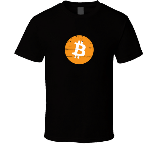 I Love Bitcoin Crypto Distressed Cool T Shirt