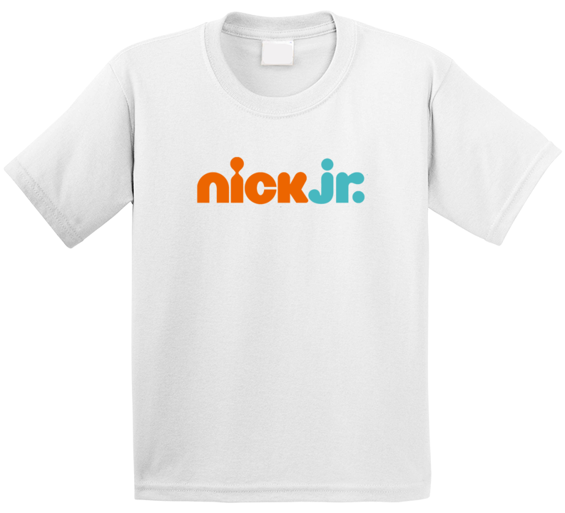 Nick Jr Logo Kids Cartoon T Shirt