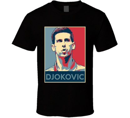 Novak Djokovic Tennis Fan Hope Style T Shirt