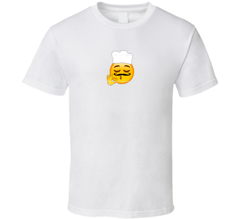 Chefs Kiss Emojis Logo Distressed Cool T Shirt