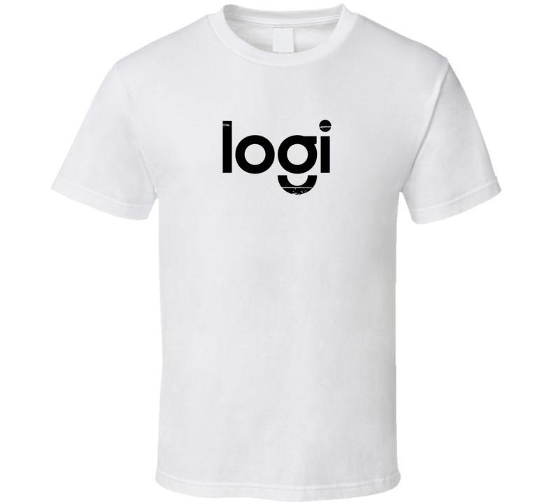 Logi Fan Logo Distressed Cool T Shirt