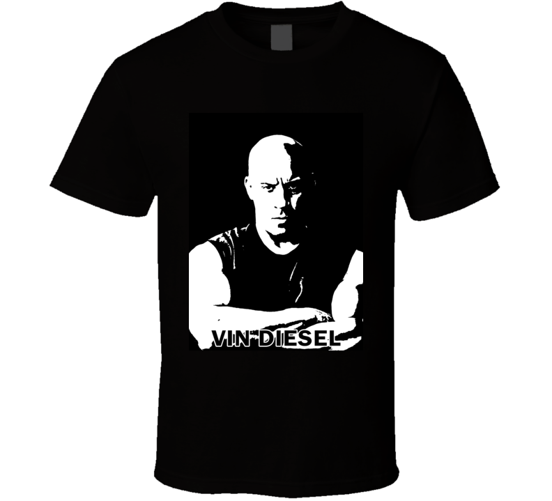 Vin Diesel Most Popular Hollywood Actors In The World 2023 Cool Gift T Shirt