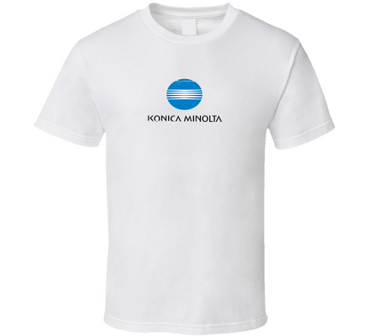 Konica Minolta Logo Distressed Cool T Shirt