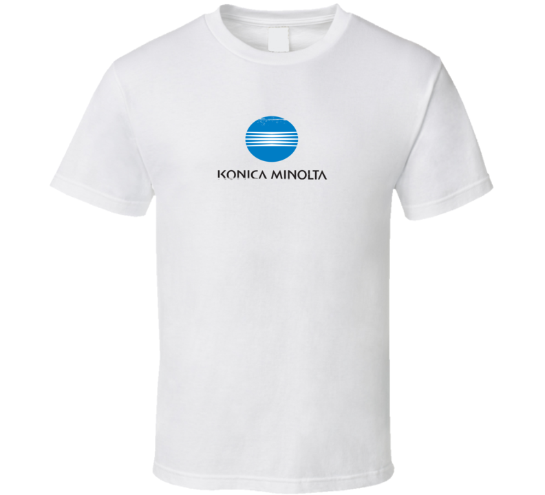 Konica Minolta Logo Distressed Cool T Shirt
