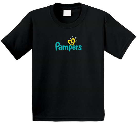 Pampers Logo Distressed Cool T Shirt