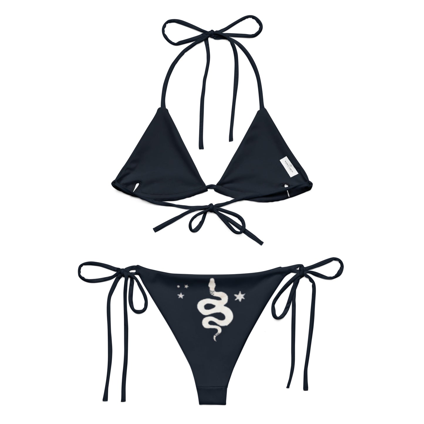 OTW Vega String Bikini in Black Draco