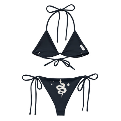 OTW Vega String Bikini in Black Draco