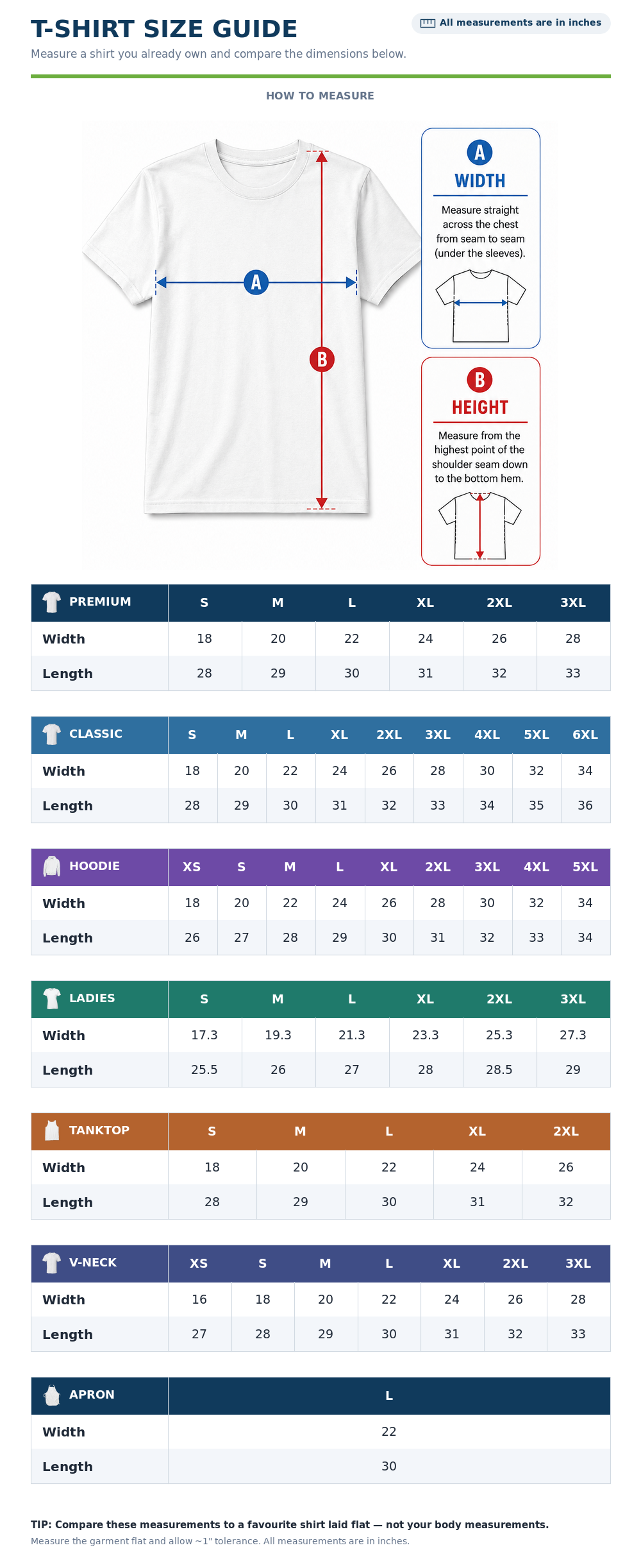 Size Guide