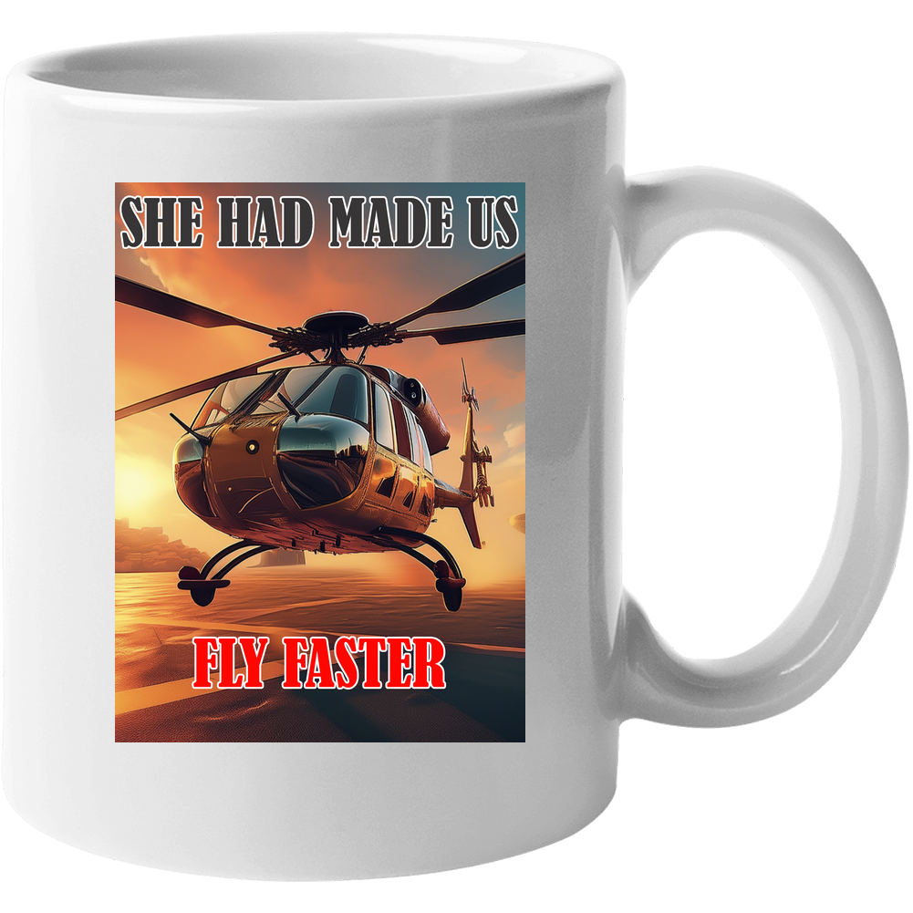 She Had Made Us Fly Faster Funny Ex Prime Minister Of Bangladesh Mug