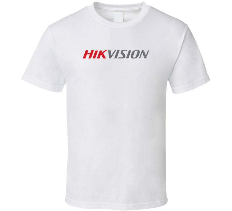 Hikvision Logo Distressed Cool T Shirt