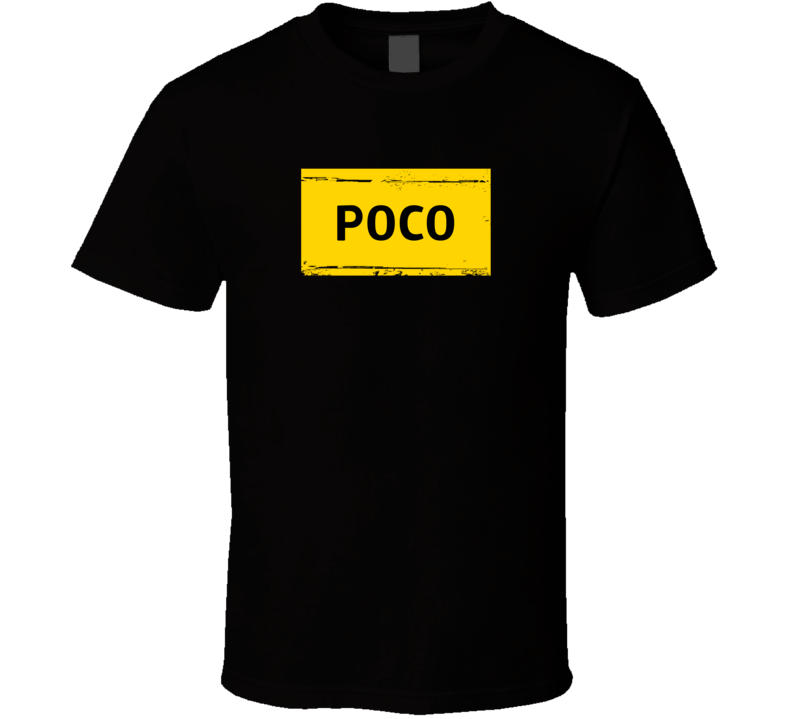 Poco Logo Distressed Cool T Shirt